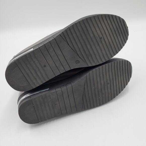 Bronze High Top Quilted Sneakers - Picture 8 of 9